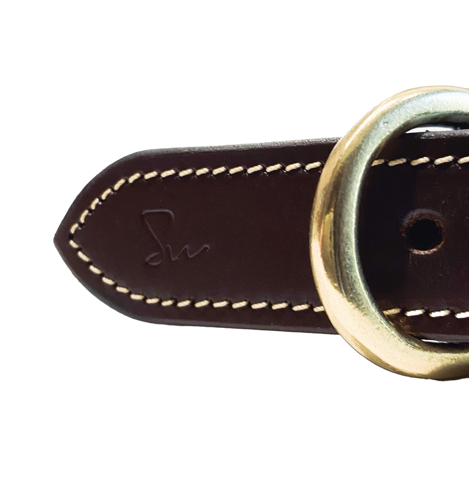 Collier pour chien personnalisé en cuir Basel – Image 5